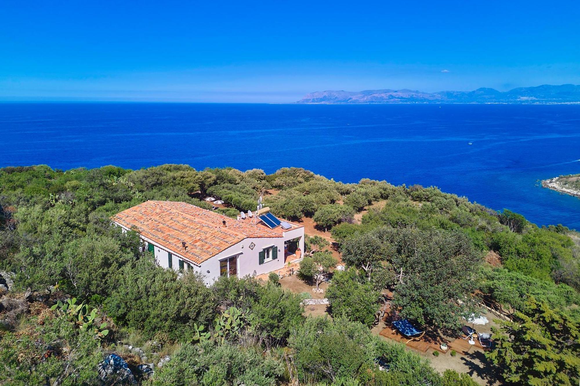 Villa Lo Zingaro - Scopello-Villas سكوبيلو المظهر الخارجي الصورة