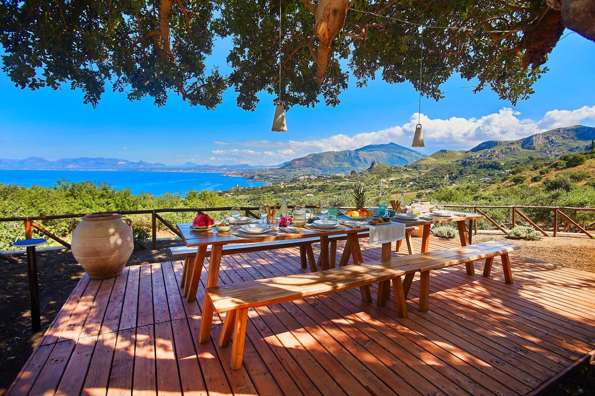 Villa Lo Zingaro - Scopello-Villas سكوبيلو المظهر الخارجي الصورة