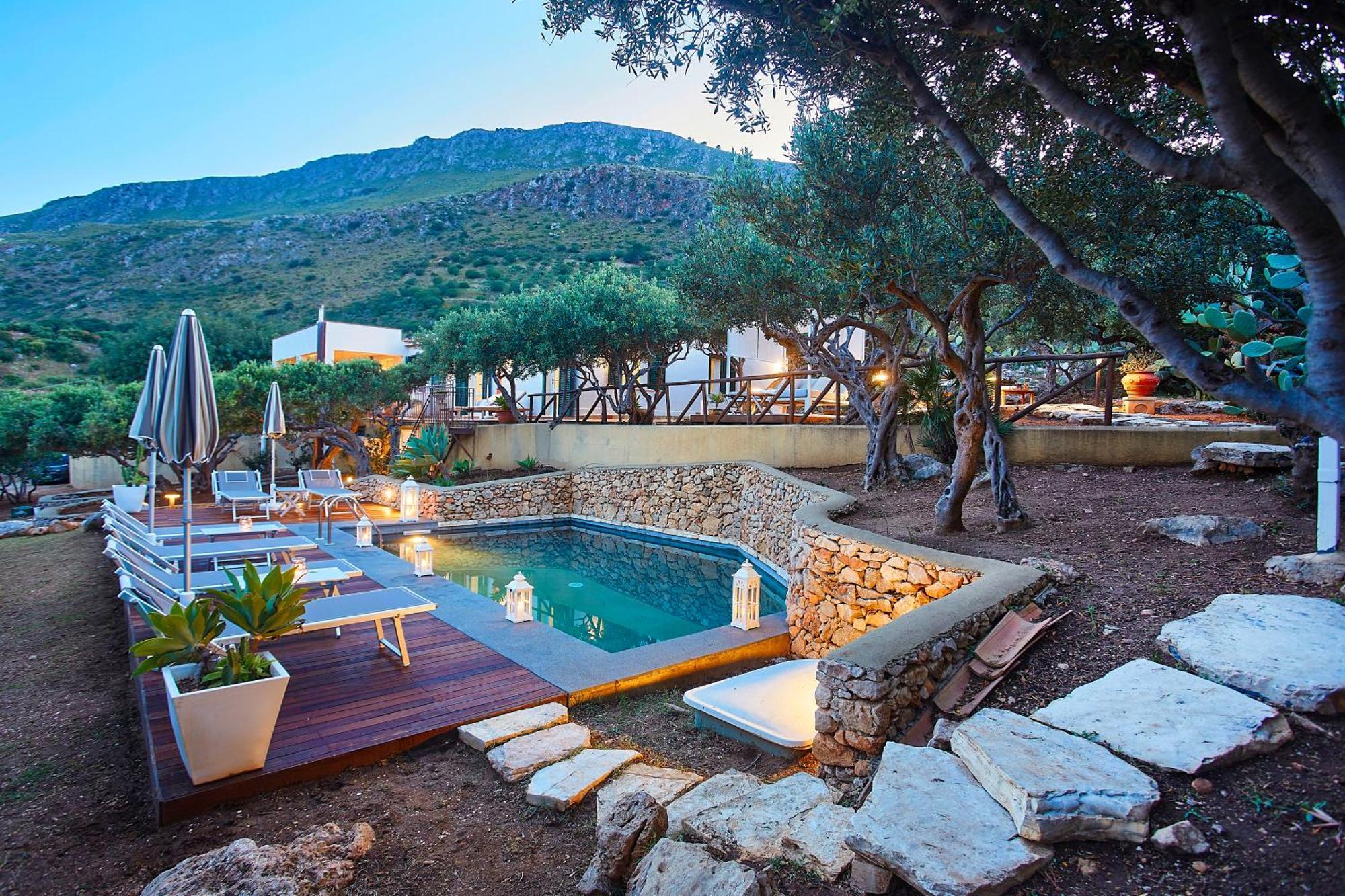 Villa Lo Zingaro - Scopello-Villas سكوبيلو المظهر الخارجي الصورة