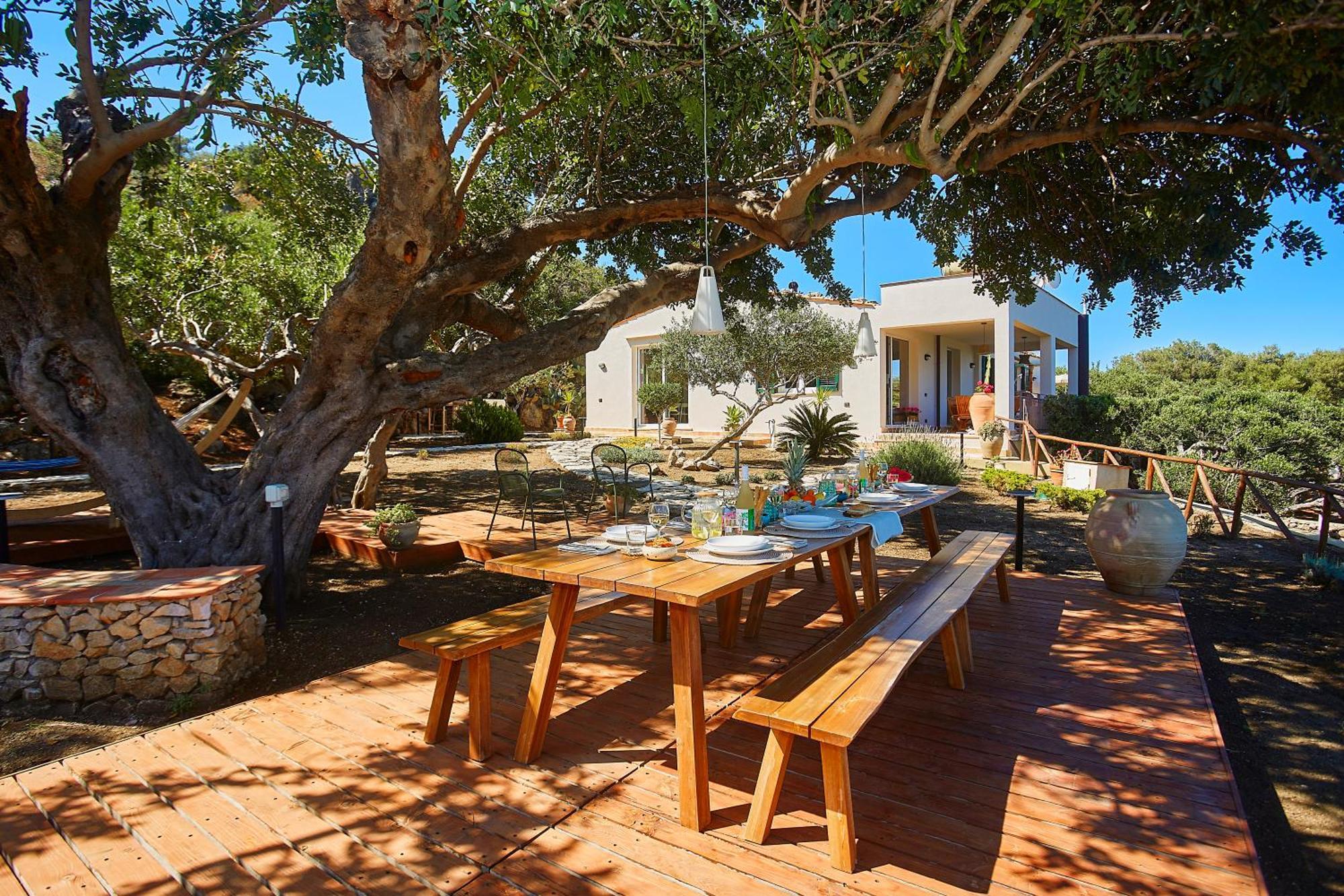 Villa Lo Zingaro - Scopello-Villas سكوبيلو المظهر الخارجي الصورة