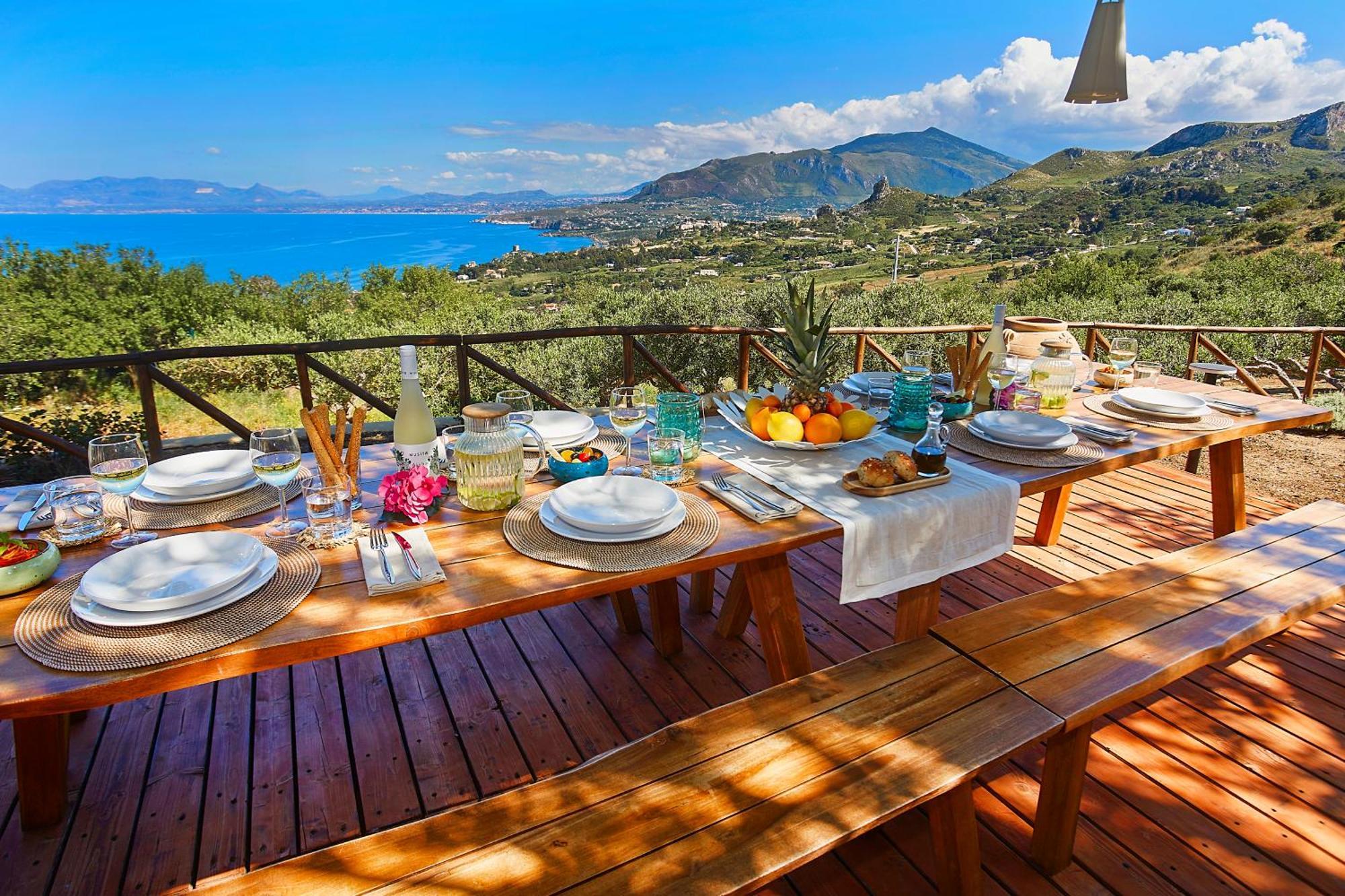 Villa Lo Zingaro - Scopello-Villas سكوبيلو المظهر الخارجي الصورة